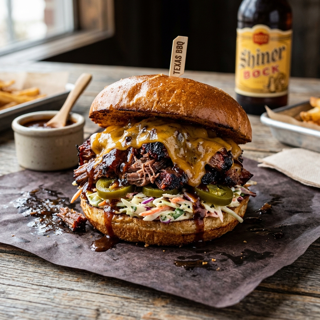 The Pitmaster Brisket Burger